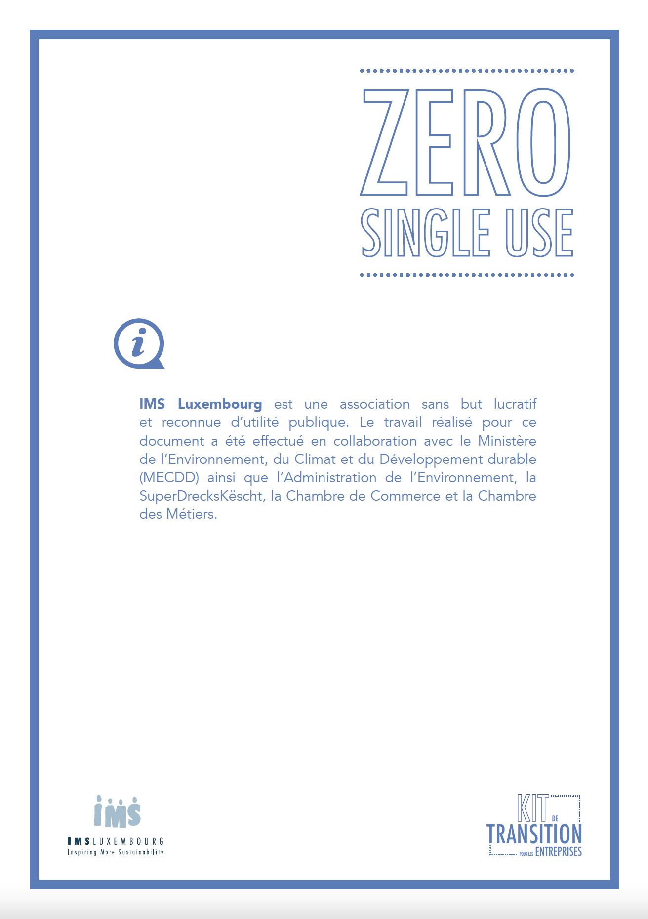 Kit de transition pour les entreprises – Pour aller plus loin